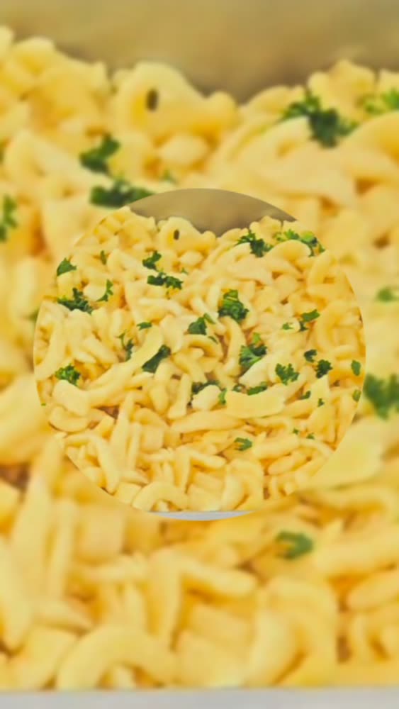 Spätzle mit Kräutern