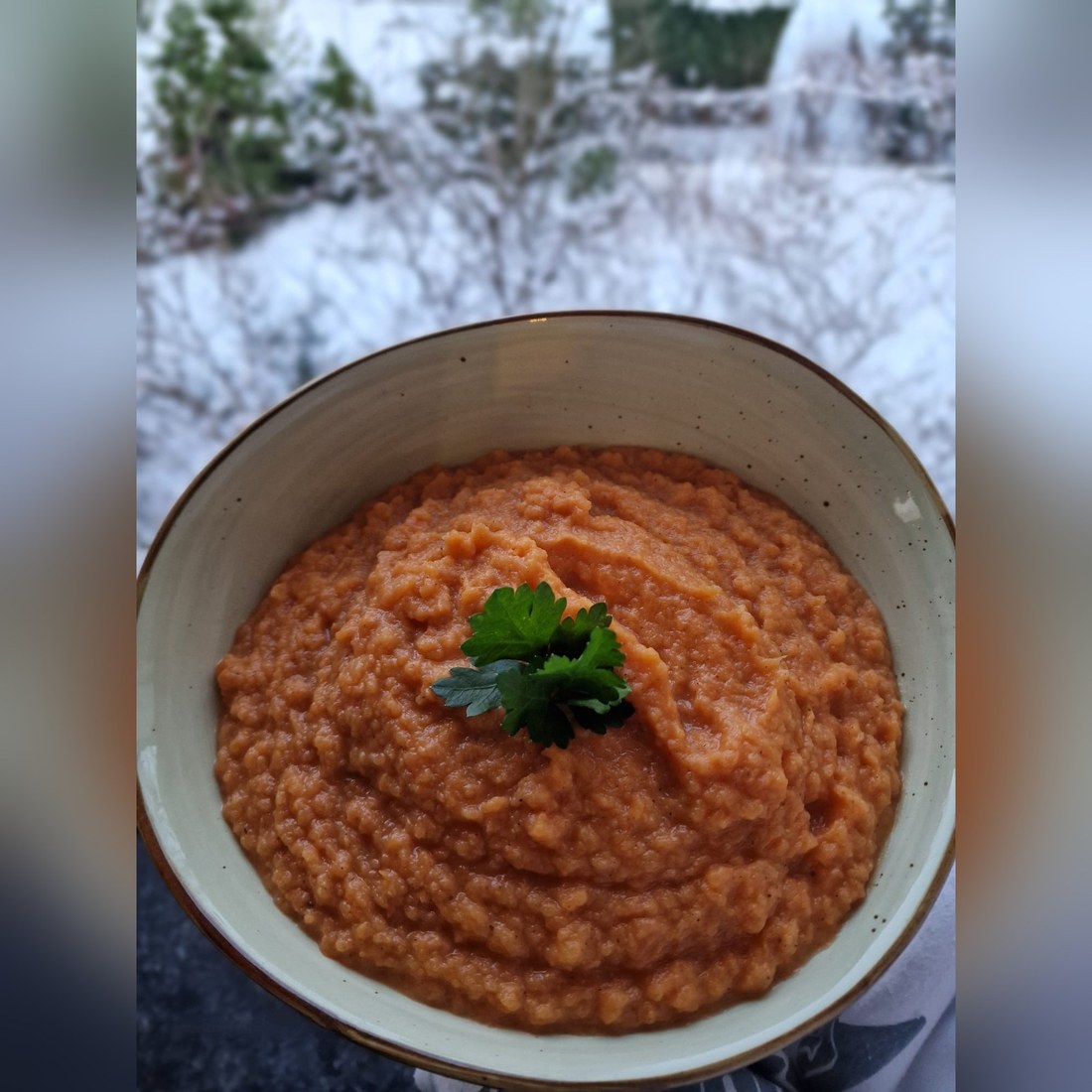Süßkartoffelpüree