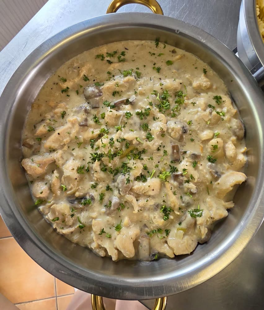 Geschnetzeltes Züricher Art mit Champignons